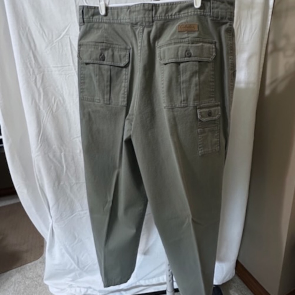 Cabela's 7-Pocket Hiker Trail Pants Relaxed Fit, High Rise, Straight Leg Size 20 - Picture 3 of 10